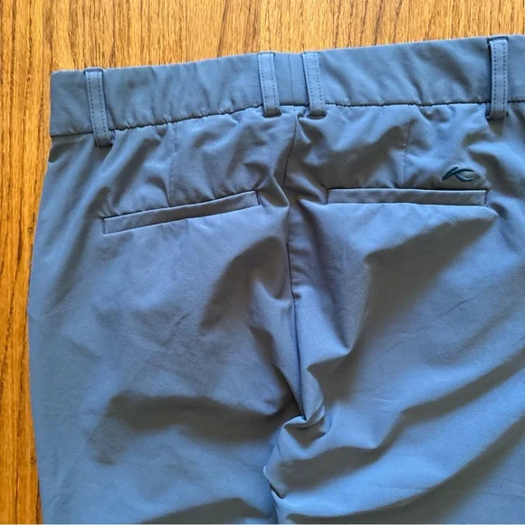 KJUS Golf Pant Womens 34 XS Steel Blue Ikala 7/8 Treggings Pull On Ankle Length - Picture 12 of 16